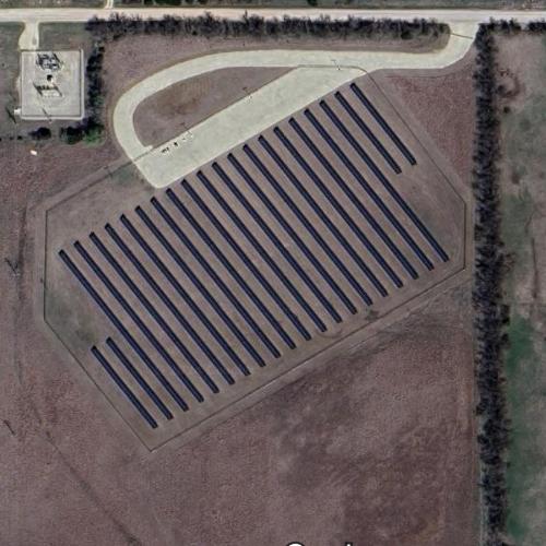 Prairie Sky Solar Farm in Augusta, KS (Google Maps)