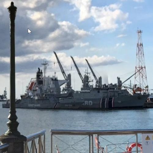 Mauritius Coast Guard Vessels Victory (CG-32) & Barracuda (CG-31) in ...
