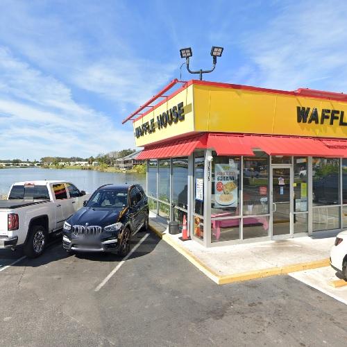 Waffle House on the water in Ellenton, FL (Google Maps)