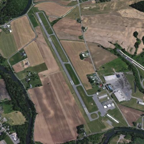 Penn Valley Airport in Selinsgrove, PA (Google Maps)