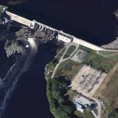 Gulf Island Hydro Plant in Lewiston, ME - Virtual Globetrotting