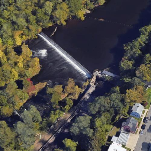 Dwight Hydro Station in Chicopee, MA (Google Maps)