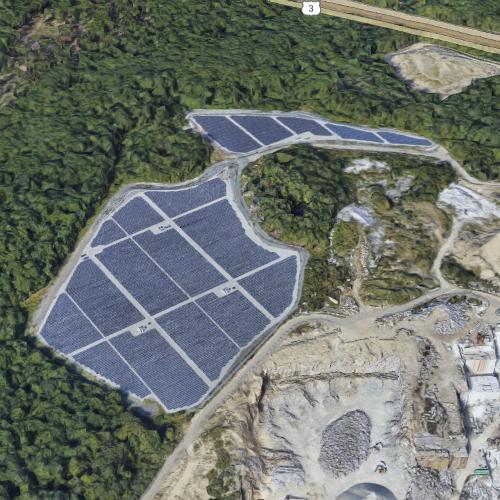 Westford Solar Park in Westford, MA (Google Maps)