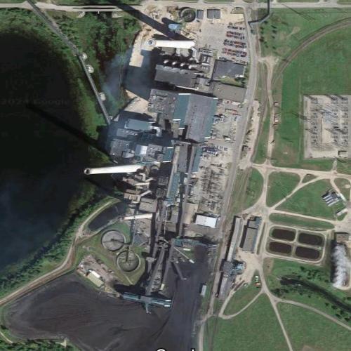 Clay Boswell Energy Center in Cohasset, MN (Google Maps)