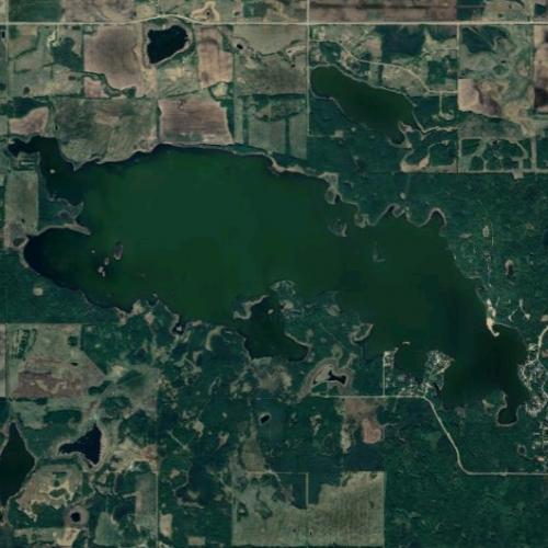 Thunder Lake (Alberta) in Barrhead, Canada (Google Maps)