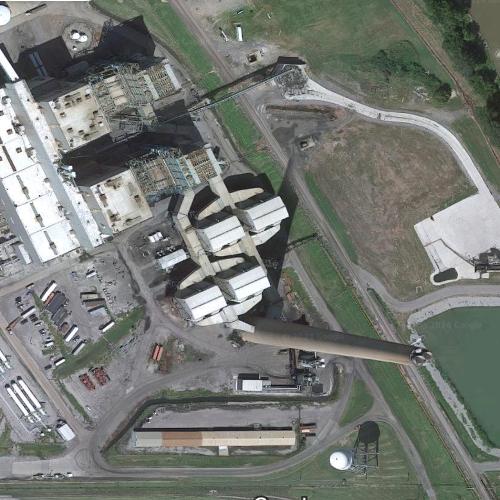 New Madrid Power Plant in New Madrid, MO (Google Maps)