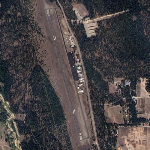 Libby Airport in Libby, MT (Google Maps)