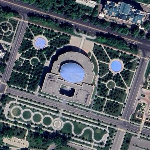 National Library of Uzbekistan in Tashkent, Uzbekistan (Google Maps)