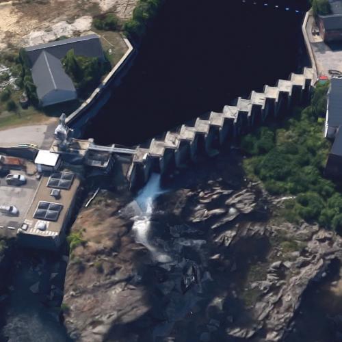 Penacook Upper Falls Hydro Plant in Concord, NH (Google Maps)