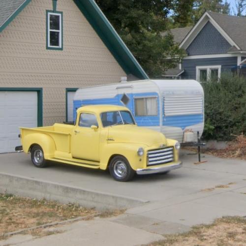 1951 GMC 100 in Weiser, ID (Google Maps)