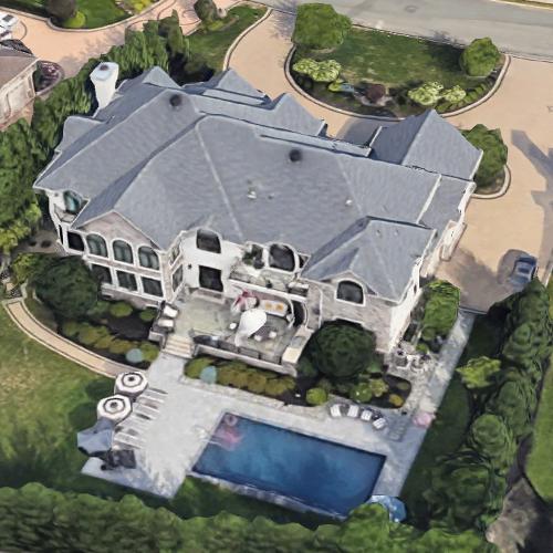 D'Brickashaw Ferguson's house in Livingston, NJ (Google Maps)