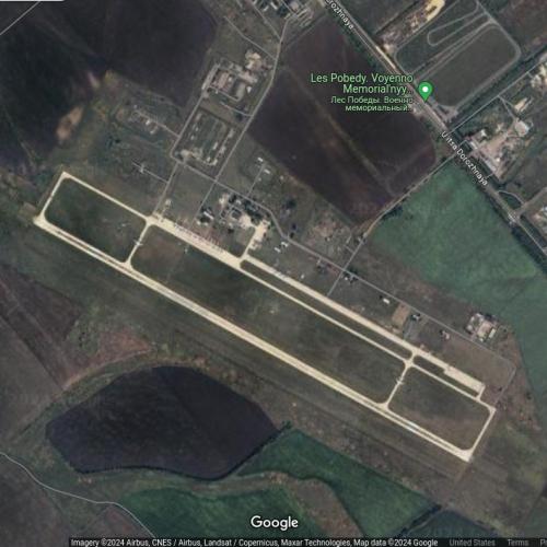 Buturlinovka airbase in Buturlinovka, Russian Federation (Google Maps)