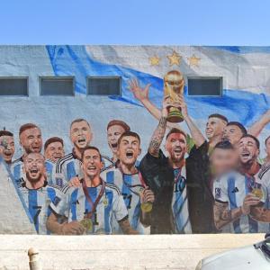 Argentina national football team in Paso del Rey, Argentina - Virtual