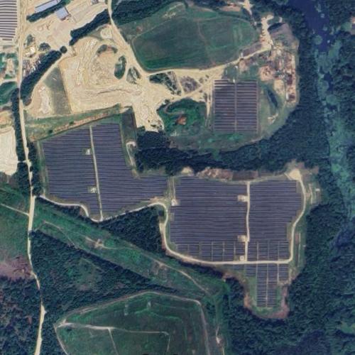 Brookside Solar in North Smithfield, RI (Google Maps)