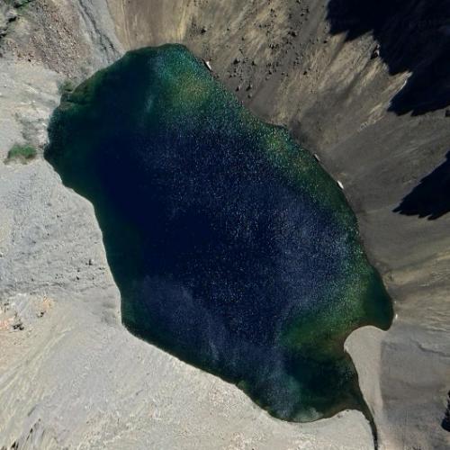 Laguna de Los Patos in Machali, Chile (Google Maps)