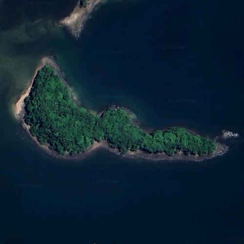 Isla Patricia in Puntarenas, Costa Rica (Google Maps)