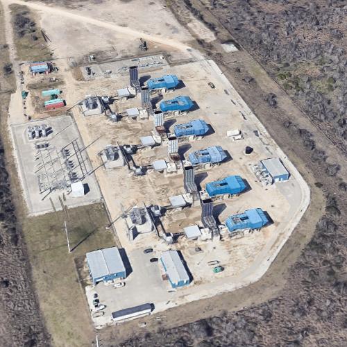 Bacliff Power Plant in Bacliff, TX (Google Maps)