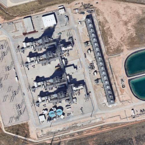 Odessa Ector Power Plant in Odessa, TX (Google Maps)