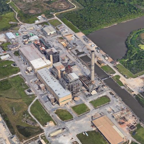 Sabine Power Plant in Orange, TX (Google Maps)