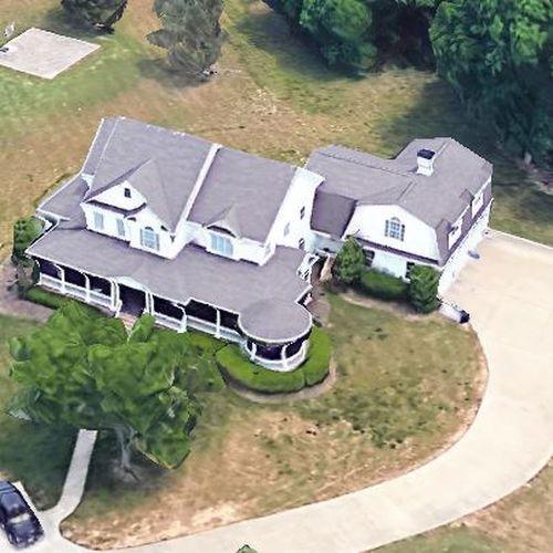 Jim Weatherly's House (Deceased) in Brentwood, TN (Google Maps)