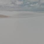 White sand dunes
