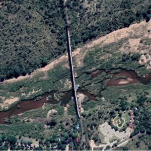 Kruger Shalati - The Hotel-Train on the Bridge (Google Maps)