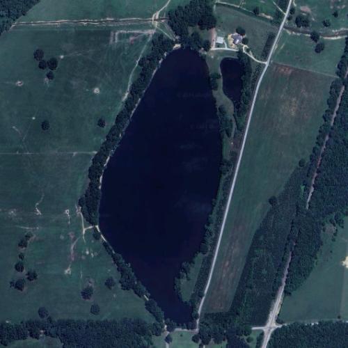 Scribner Lake in Athens, MS (Google Maps)