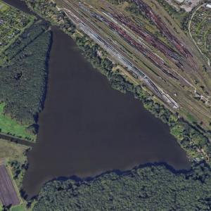 Portowe Lake (Google Maps)