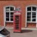 Taxi red telephone box