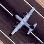 Saudi C-130 taking off