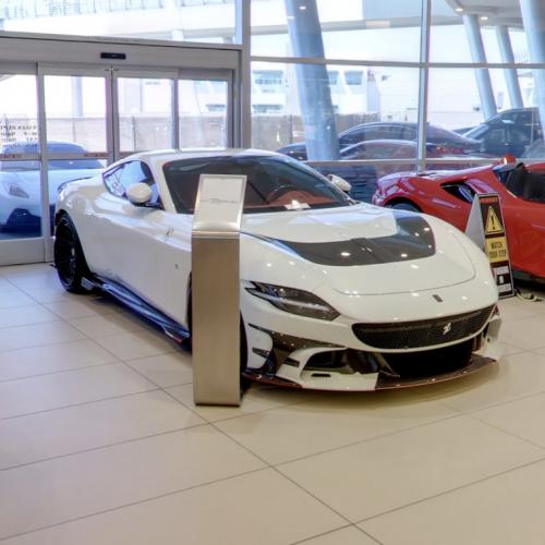 Ferrari Roma Mansory in Phoenix in Scottsdale, AZ - Virtual Globetrotting