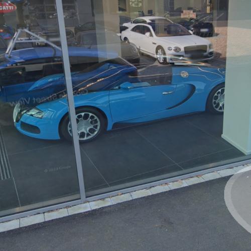 Bugatti Veyron 16.4 in Langenhorn, Germany (Google Maps)
