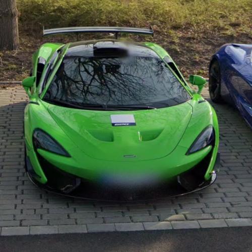 McLaren 620R in Langenhorn, Germany (Google Maps)