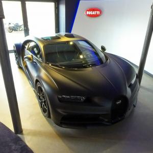 Bugatti Chiron in Frankfurt (StreetView)