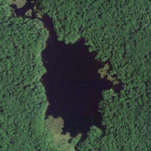 Fisher Lake (Michigan) in Watersmeet Township, MI - Virtual Globetrotting