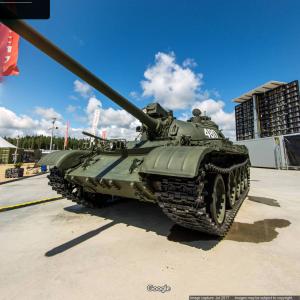 Russian T-55AMD in Kubinka, Russian Federation - Virtual Globetrotting