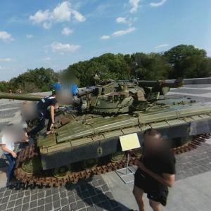 Ukrainian T-64BV (StreetView)