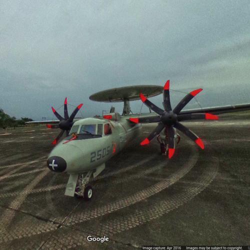 Taiwanese E-2K in Pingtung, Taiwan (Google Maps) (#2)