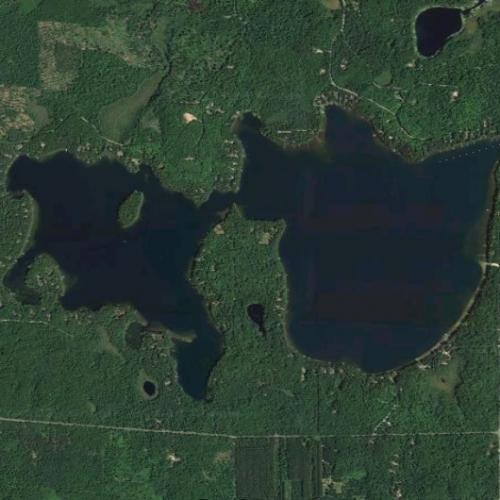 Two Sisters Lake in Lake Tomahawk, WI Virtual Globetrotting