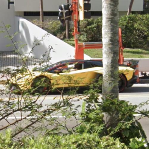 Aventador SV in Miami (+body kit) in Miami Beach, FL