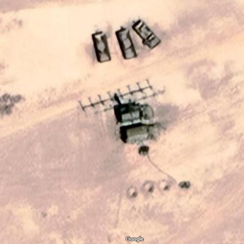 Syrian P-18 radar truck in Abu Ash Shamat, Syrian Arab Republic (Google ...