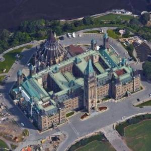 Canadian Parliament Centre Block (Google Maps)