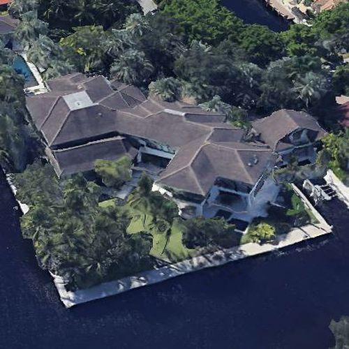 Patrick BetDavid's House in Fort Lauderdale, FL (Google Maps)