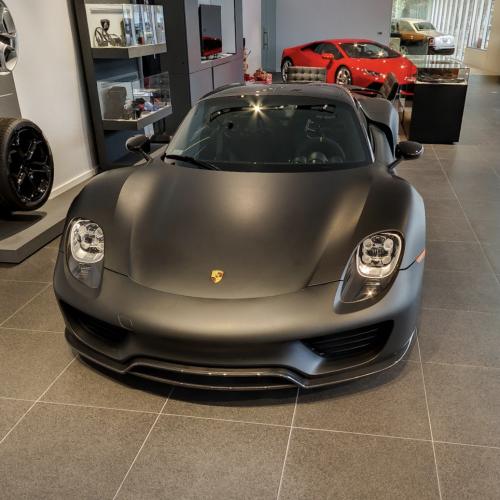 Porsche 918 Spyder in San Francisco in Los Gatos, CA (Google Maps)