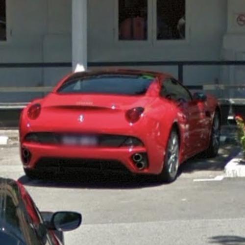 Ferrari California in Singapore in Singapore, Singapore (Google Maps)