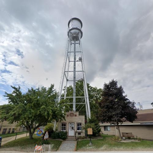 Oregon Water Tower and Pump House in Oregon, WI Virtual Globetrotting