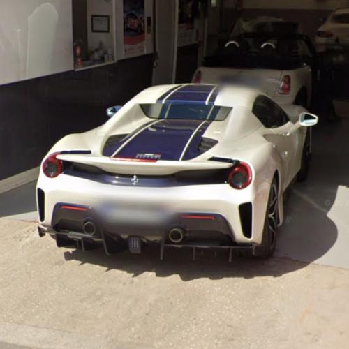 Ferrari 488 Pista in Marbella in Marbella, Spain (Google Maps)
