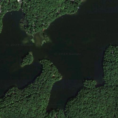 Seven Island Lake in Harrison, WI (Google Maps)