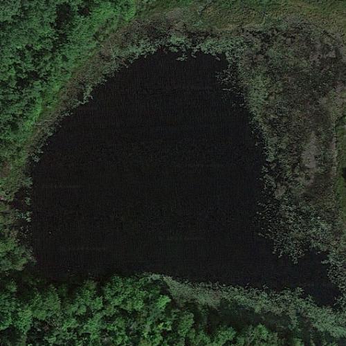 Snake Lake in Harrison, WI (Google Maps)