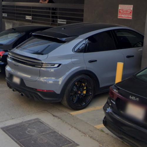 Porsche Cayenne Turbo GT in Los Angeles, CA (Google Maps)